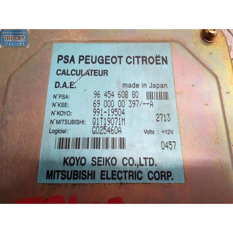 CITROEN CENTRALINE VARIE CITROEN C3 2002>2005 usato