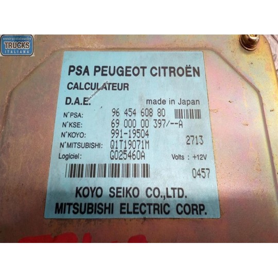 CENTRALINE VARIE CITROEN C3 2002>2005 usato