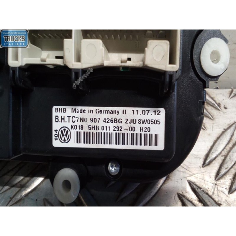 VOLKSWAGEN AC CONTROL UNIT VOLKSWAGEN Golf 6 2008>2012 used