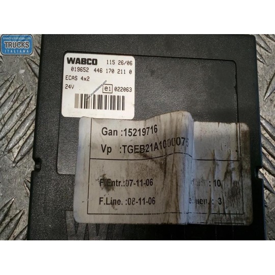 VARIOUS CONTROL UNITS  IVECO Stralis 2007>2013 used