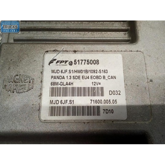 CENTRALINA MOTORE FIAT Panda 2003>2010 usato