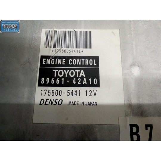 ENGINE UNIT TOYOTA Rav 4 2002>2006 used