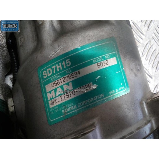 AIR CONDITIONER COMPRESSOR MAN TGM used