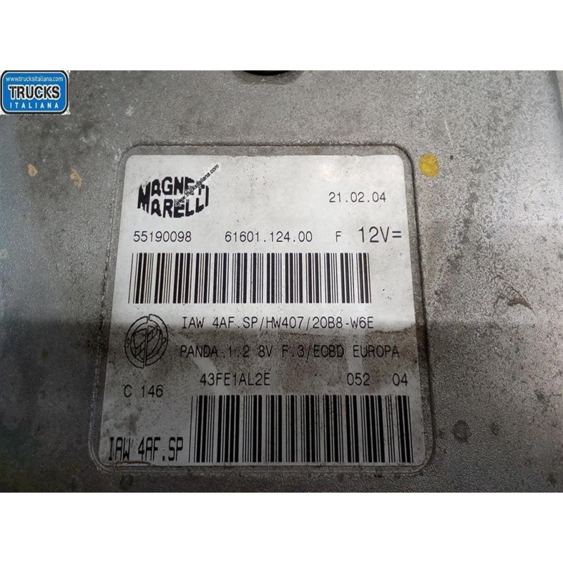 FIAT CENTRALINA MOTORE FIAT Panda 2003>2010 usato