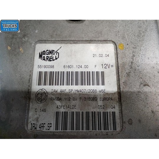 CENTRALINA MOTORE FIAT Panda 2003>2010 usato