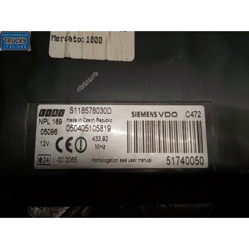 FIAT CENTRALINA MOTORE FIAT Panda 2003>2010 usato