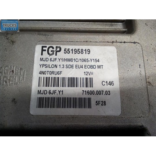 ENGINE UNIT LANCIA Ypsilon 2003>2006 used