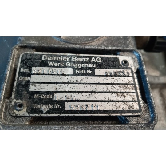 GEARBOXES  MERCEDES-BENZ truck Actros 1997>2003 used