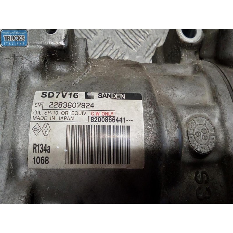 DACIA AIR CONDITIONER COMPRESSOR DACIA Sandero 2008>2012 used