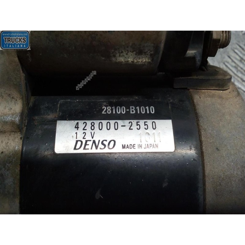DAIHATSU STARTER MOTOR DAIHATSU Sirion 2005> used