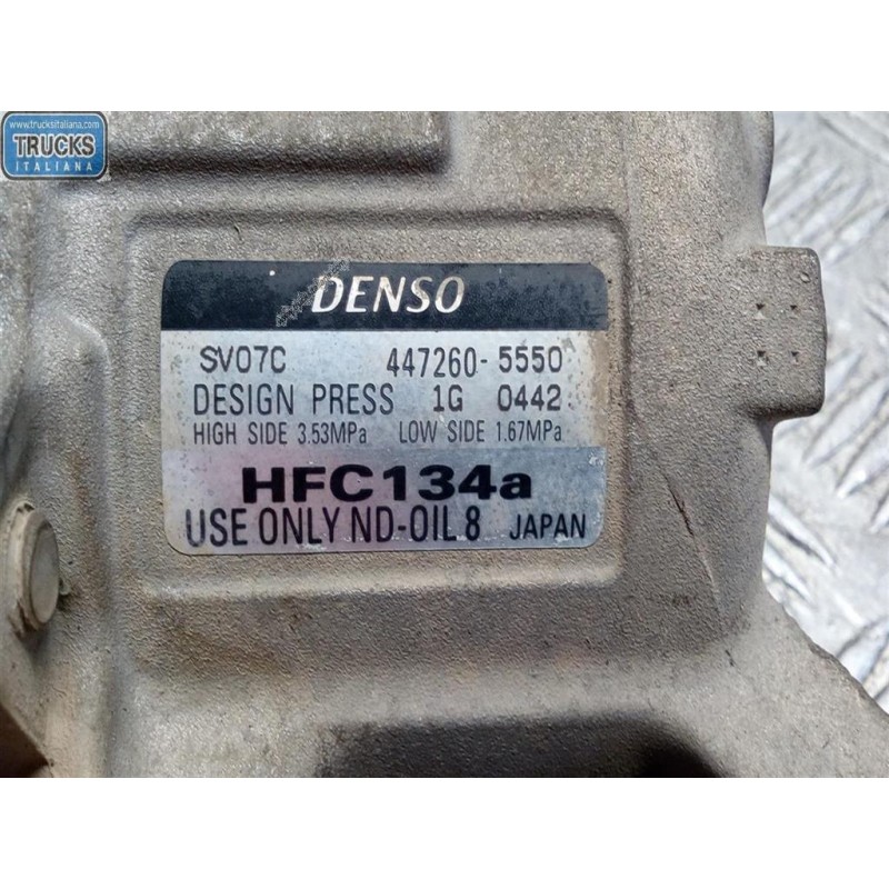 DAIHATSU COMPRESSORE ARIA CONDIZIONATA DAIHATSU Sirion 2005> usato