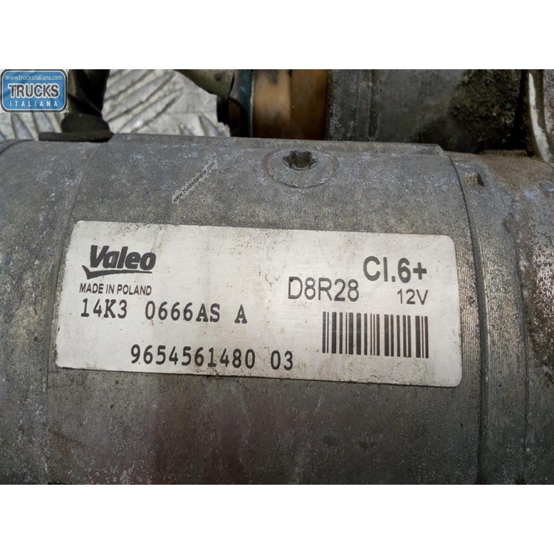 PEUGEOT STARTER MOTOR PEUGEOT 508 2010>2018 used