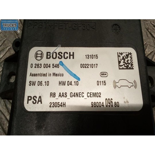 VARIOUS CONTROL UNITS  PEUGEOT 508 2010>2018 used