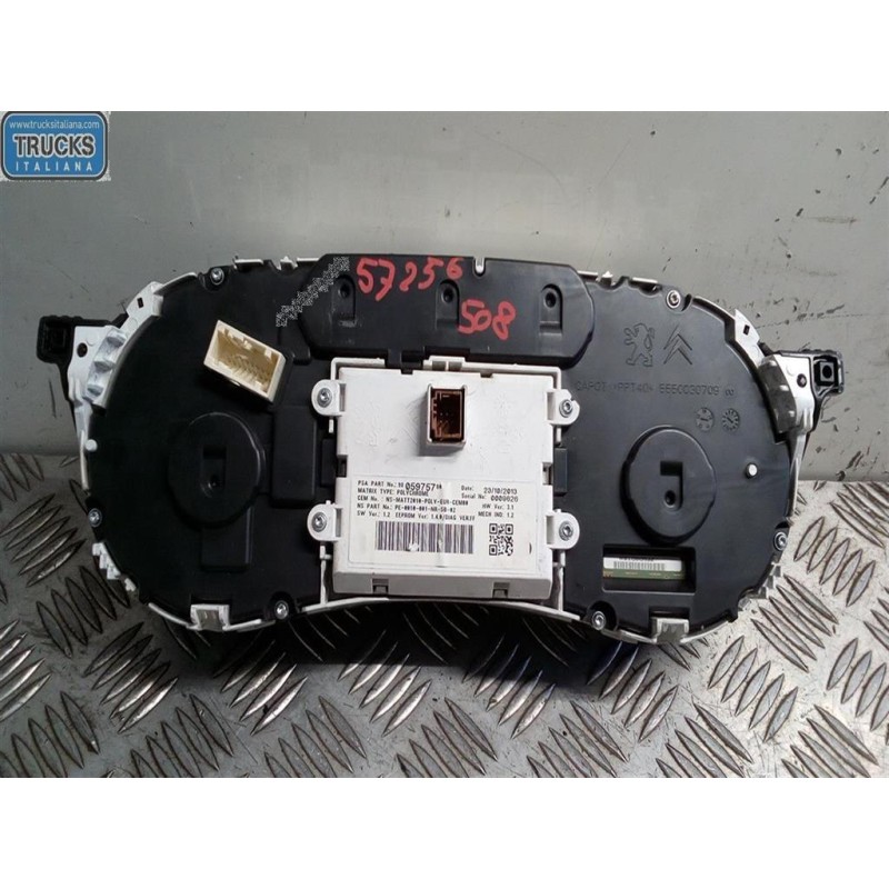 PEUGEOT INSTRUMENT PANEL PEUGEOT 508 2010>2018 used