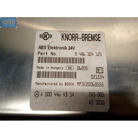 ABS CONTROL UNIT MERCEDES-BENZ truck Atego 940 used