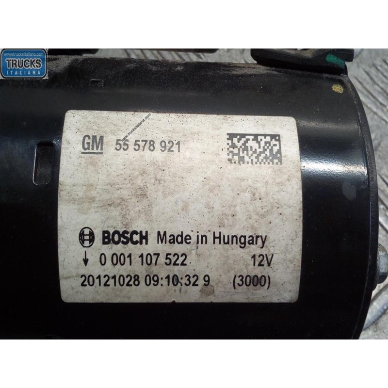 CHEVROLET STARTER MOTOR CHEVROLET Aveo 2011> used
