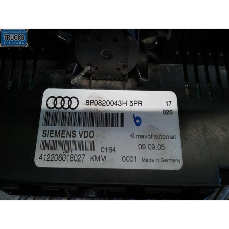 AUDI AC CONTROL UNIT AUDI A3 Sportback 2005>2008 used