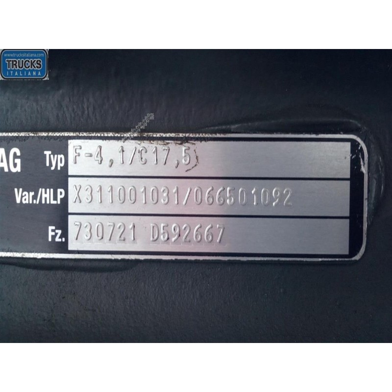 MERCEDES-BENZ truck FRONT DRIVE AXLE MERCEDES-BENZ truck Atego euro 6 2014> used