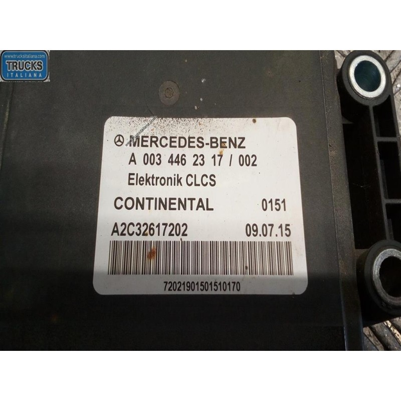 MERCEDES-BENZ truck VARIOUS CONTROL UNIT C MERCEDES-BENZ truck Atego euro 6 2014> used