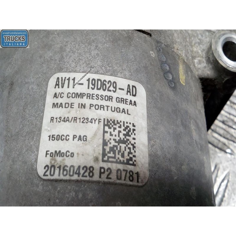 FORD AIR CONDITIONER COMPRESSOR FORD Fiesta 2013>2017 used