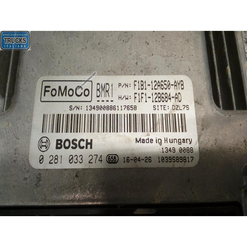 FORD ENGINE UNIT FORD Fiesta 2013>2017 used