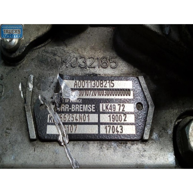 MERCEDES-BENZ truck AIR BRAKE COMPRESSOR MERCEDES-BENZ truck Actros euro 6 2014>2021 used