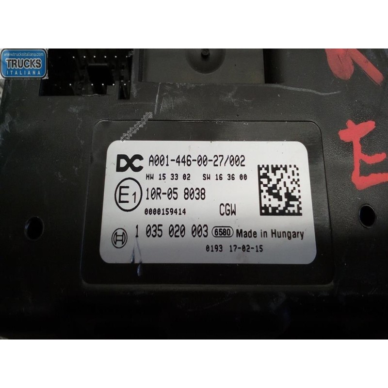 MERCEDES-BENZ truck CENTRALINE VARIE E MERCEDES-BENZ truck Actros euro 6 2014>2021 usato