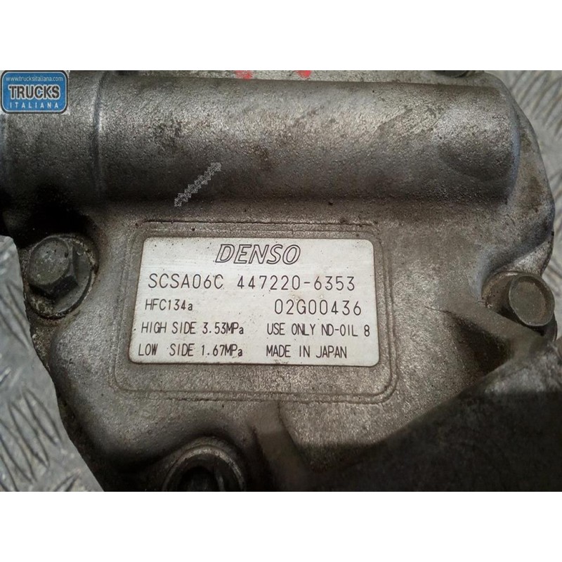 TOYOTA AIR CONDITIONER COMPRESSOR TOYOTA Corolla 2005>2007 used