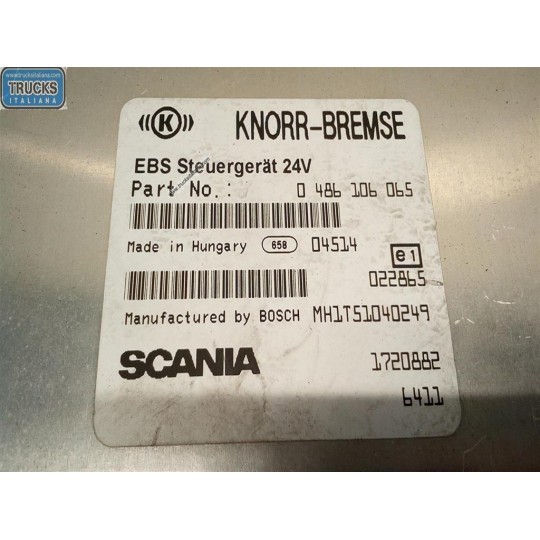 CENTRALINE VARIE B SCANIA Serie R 2005> usato