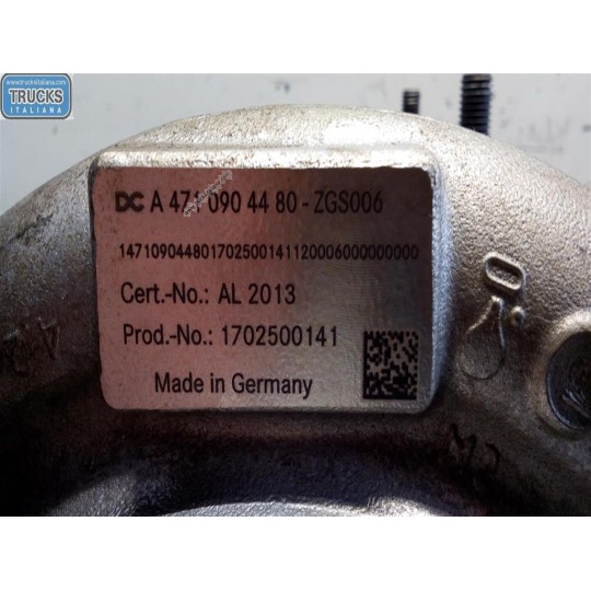 TURBINA MERCEDES-BENZ truck Actros euro 6 2014>2021 usato