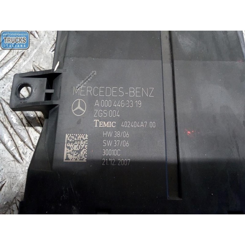 MERCEDES-BENZ truck VARIOUS CONTROL UNITS A  MERCEDES-BENZ truck Actros euro 5 2008>2013 used