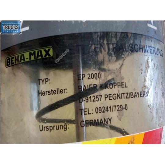 GREASE GUN PUMP MAN TG-A 2000>2007 used