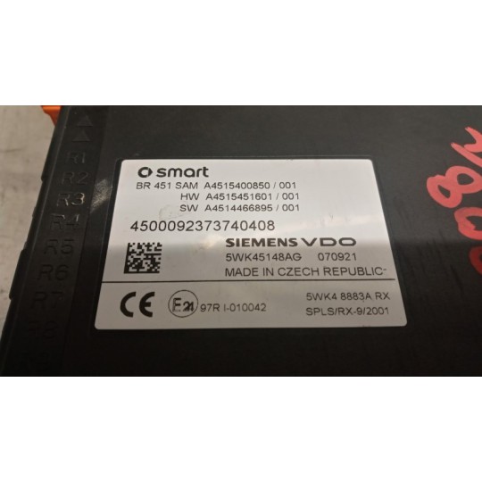 CENTRALINA MOTORE SMART Fortwo 2007>2015 usato