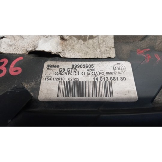 FRONT LEFT FLASHLIGHT  CITROEN Jumpy 2007> 2012 used