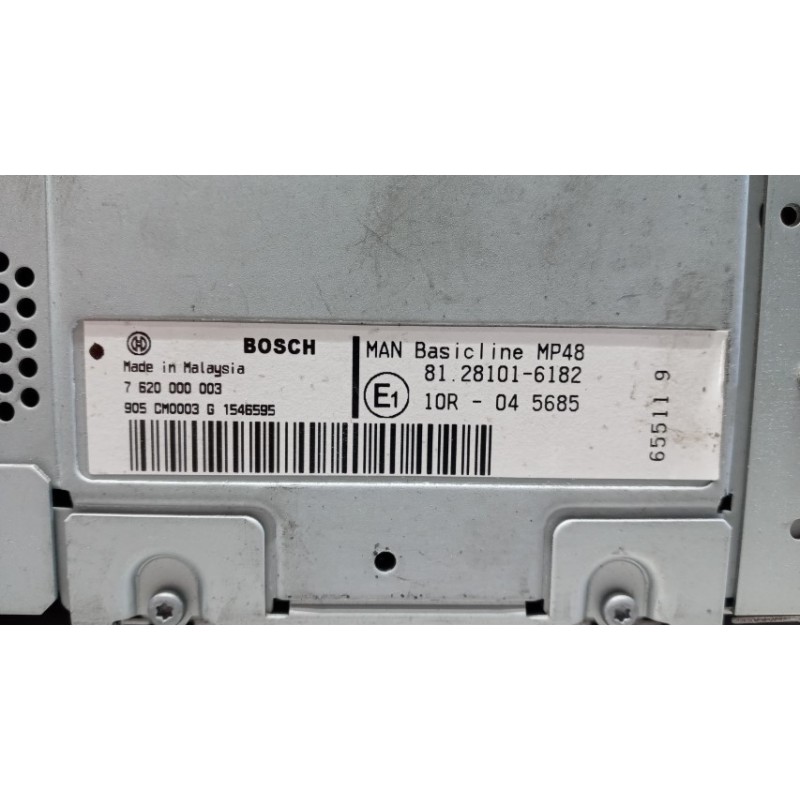 MAN CAR RADIO MAN TGS used