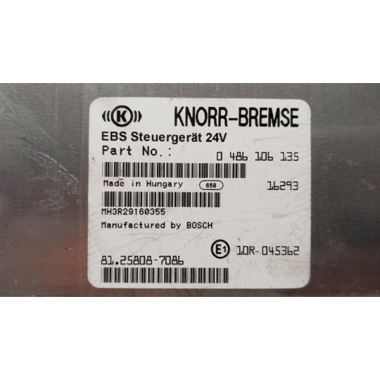 EBS CONTROL UNIT  MAN TGS used