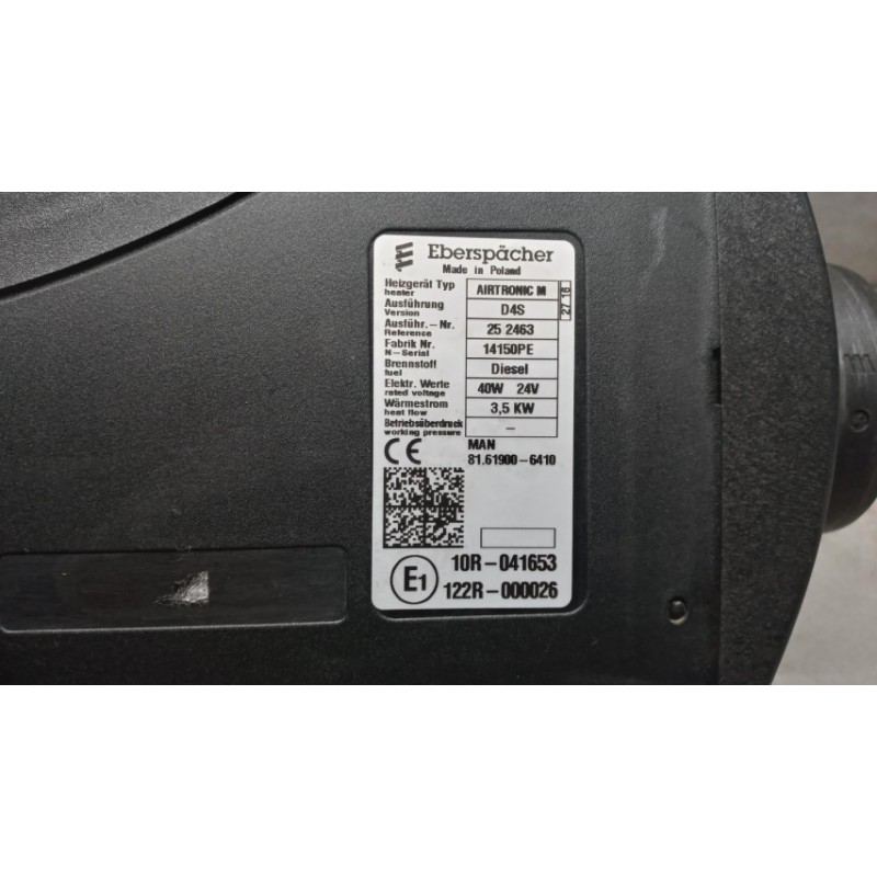 MAN WEBASTO MAN TGS usato