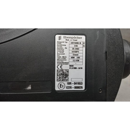 WEBASTO MAN TGS usato