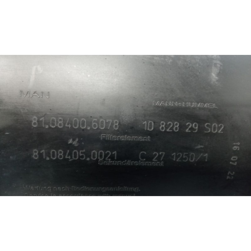 MAN BOX FILTER MAN TGS used