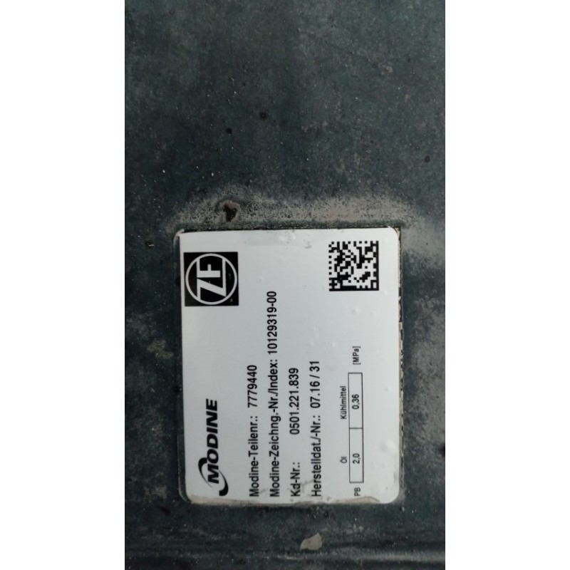 MAN HEAT EXCHANGER  MAN TGS used