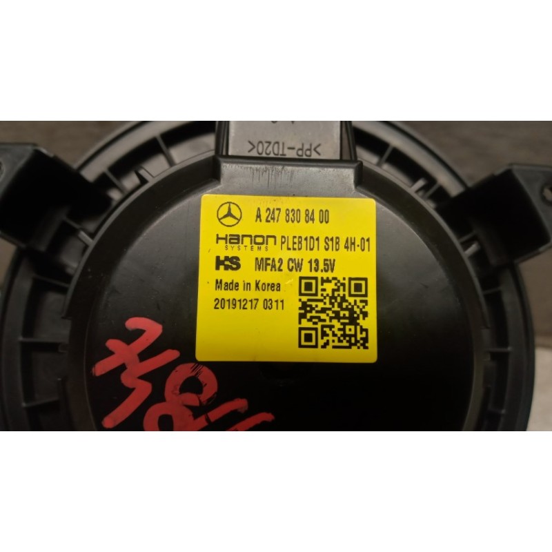 MERCEDES-BENZ INTERNAL FUN MOTOR  MERCEDES-BENZ Classe A (W177) 2018> used