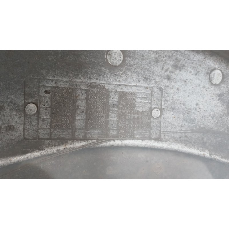 MAN LEFT FRONT MUDGUARD  MAN TGS used