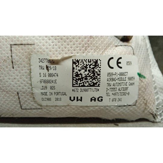 CURTAIN AIRBAG LEFT VOLKSWAGEN Polo 2017>2021 used
