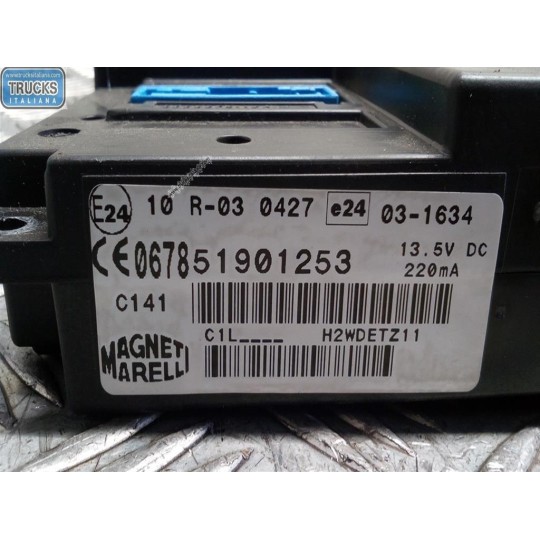 VARIOUS CONTROL UNITS  FIAT F.Punto Evo 2009>2012 used