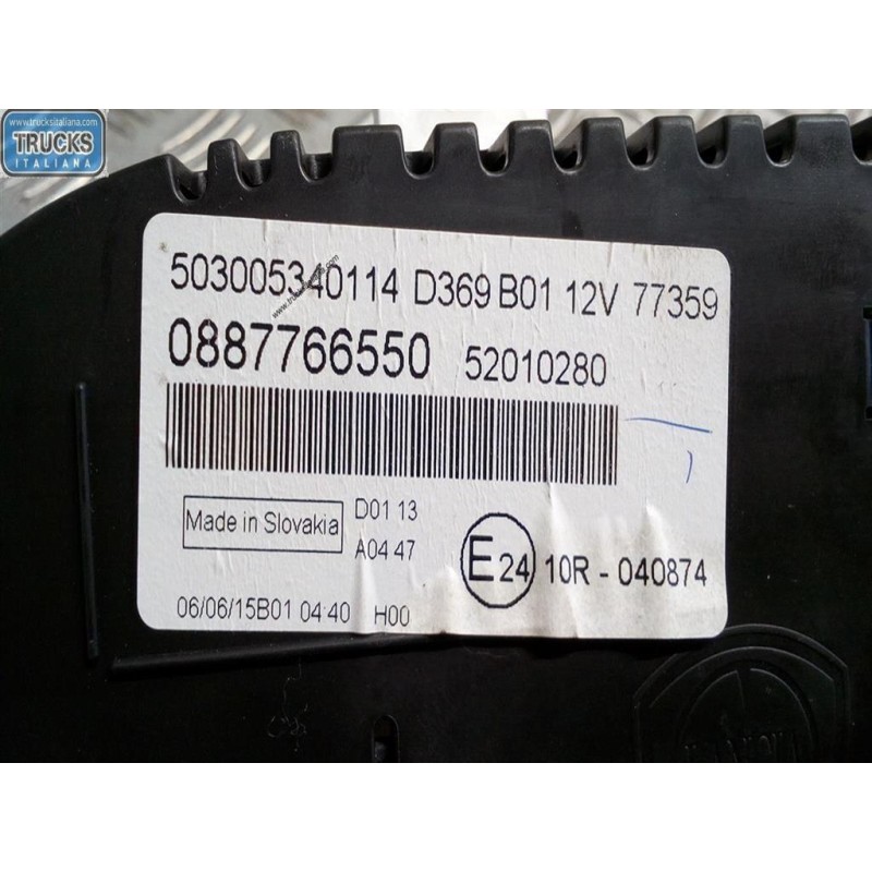 FIAT INSTRUMENT PANEL FIAT Panda 2012> used