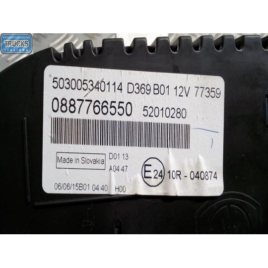 QUADRO STRUMENTI FIAT Panda 2012> usato