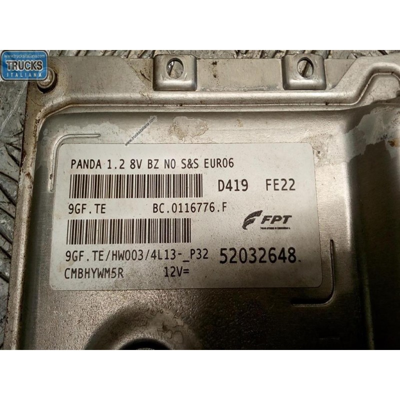 FIAT CENTRALINA MOTORE FIAT Panda 2012> usato
