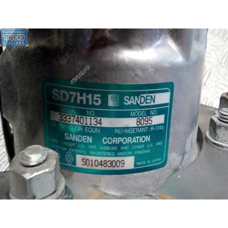 RENAULT truck AIR CONDITIONER COMPRESSOR RENAULT truck Premium 1996>2005 used