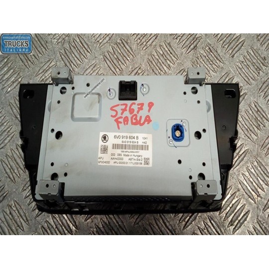CAR RADIO SKODA Fabia 2014> (NJ) used