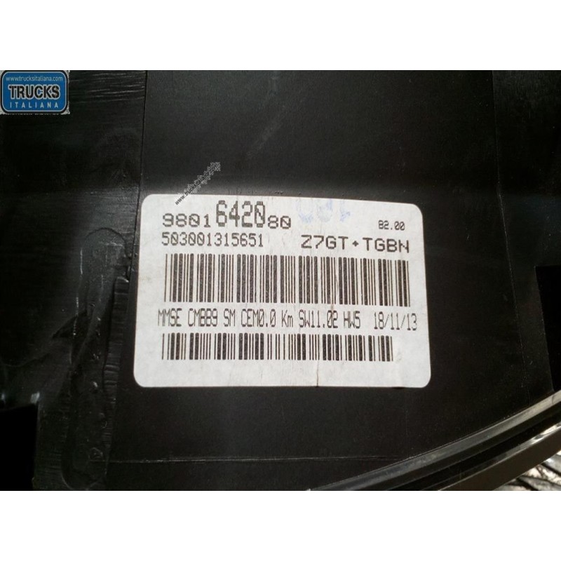 CITROEN QUADRO STRUMENTI CITROEN Jumpy 2007> 2012 usato